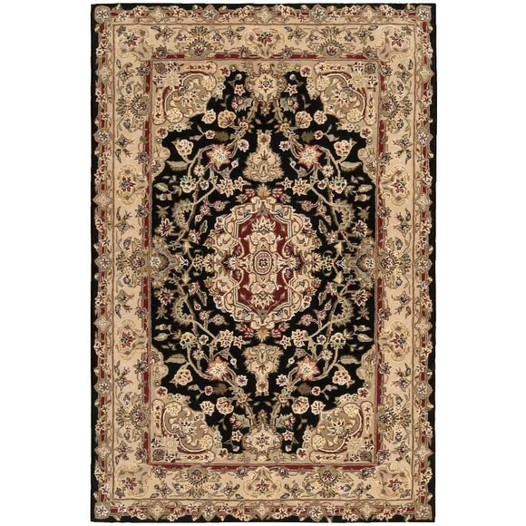 2028 Black-Traditional-Area Rugs Weaver
