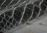 MAE09 Charcoal-Animal Print-Area Rugs Weaver
