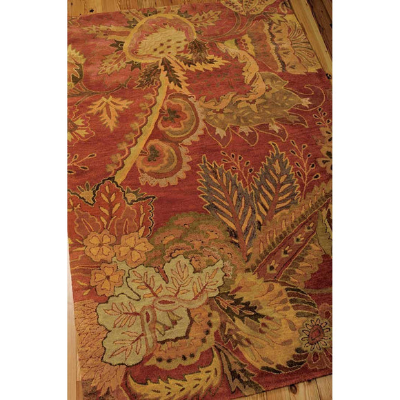 JA43 Red-Transitional-Area Rugs Weaver