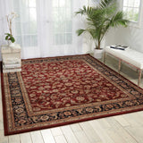 2002 Burgundy-Traditional-Area Rugs Weaver