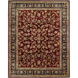 2002 Burgundy-Traditional-Area Rugs Weaver