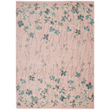 TRA04 Pink-Casual-Area Rugs Weaver