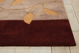 CON01 Brown-Patchwork-Area Rugs Weaver