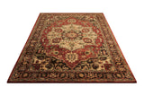JA36 Red-Traditional-Area Rugs Weaver