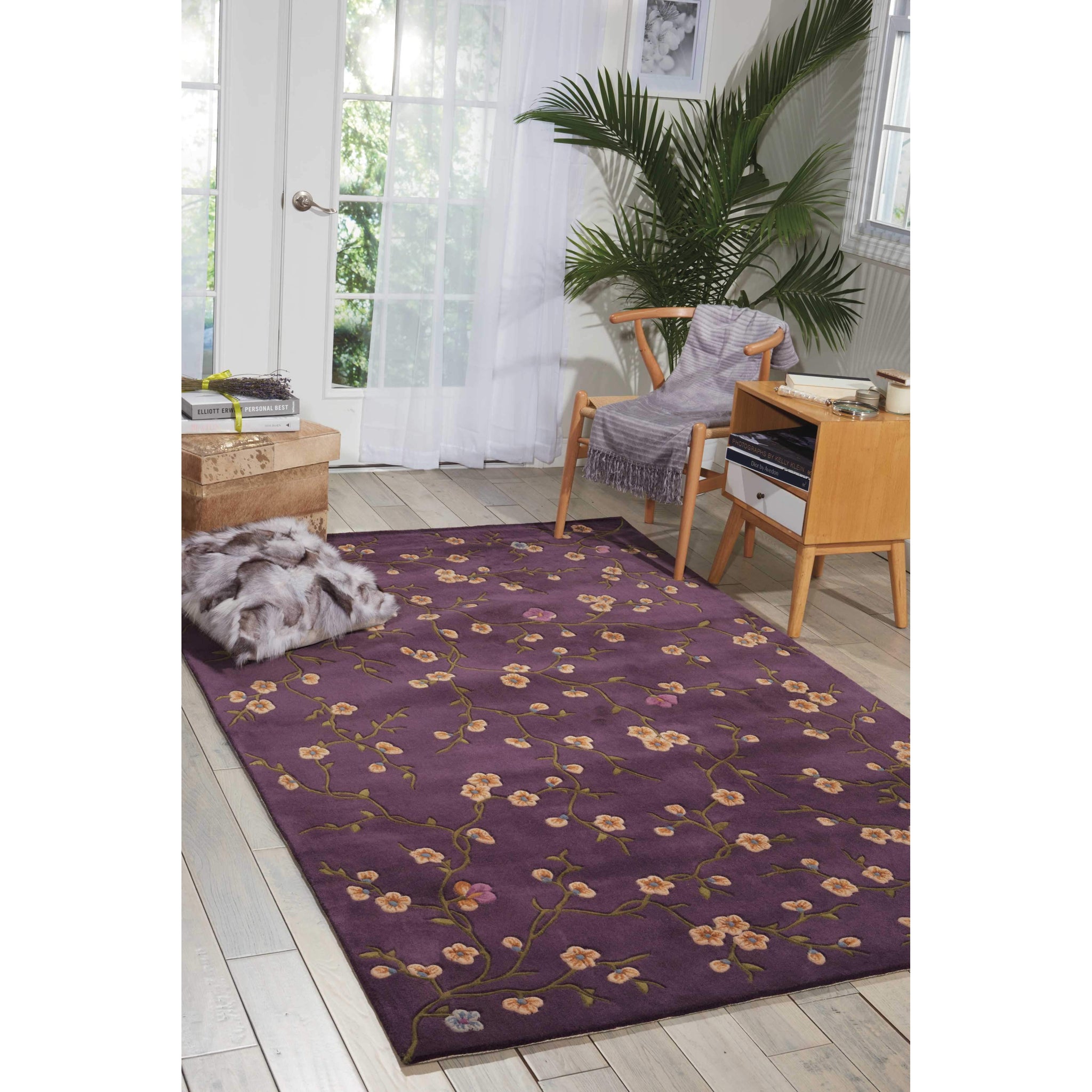 Nourison Julian Lavender Area Rug– Area Rugs Weaver