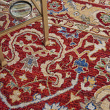 MST04 Red-Traditional-Area Rugs Weaver