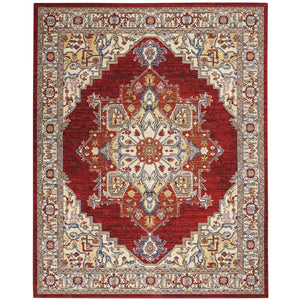 MST05 Red-Traditional-Area Rugs Weaver