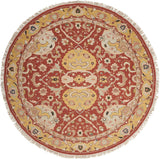S116 Red-Traditional-Area Rugs Weaver