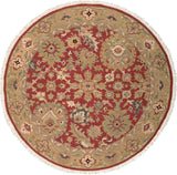 S174 Red-Traditional-Area Rugs Weaver