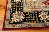 PC004 Black-Traditional-Area Rugs Weaver