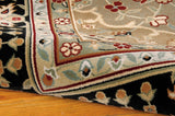 PC004 Black-Traditional-Area Rugs Weaver