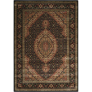 BD03 Black-Traditional-Area Rugs Weaver