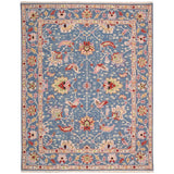 S172 Blue-Traditional-Area Rugs Weaver