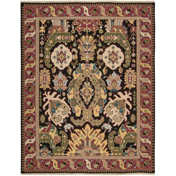 SK70 Black-Traditional-Area Rugs Weaver