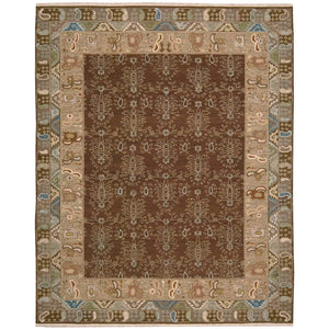 SK93 Brown-Traditional-Area Rugs Weaver