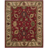 TA08 Red-Traditional-Area Rugs Weaver