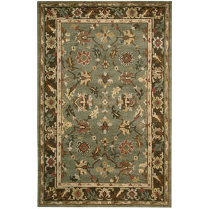 TA10 Green-Traditional-Area Rugs Weaver