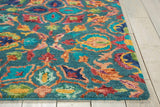 VIB08 Teal-Transitional-Area Rugs Weaver