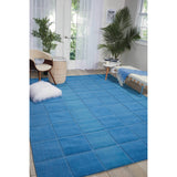 WP31 Blue-Casual-Area Rugs Weaver