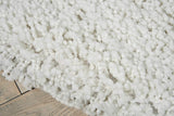 ZEN01 White-Shag-Area Rugs Weaver