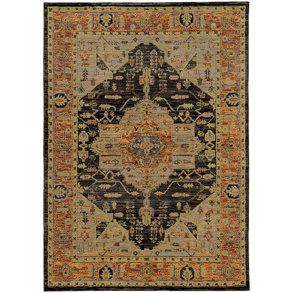 ANR 7138B-Traditional-Area Rugs Weaver
