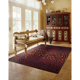 CON24 Red-Modern-Area Rugs Weaver