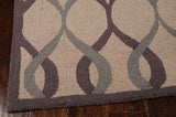 DER04 Taupe-Casual-Area Rugs Weaver