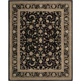 HE29 Black-Traditional-Area Rugs Weaver