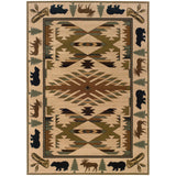 HUD 1072A-Casual-Area Rugs Weaver