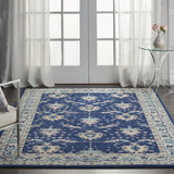 TRA10 Navy-Traditional-Area Rugs Weaver