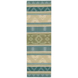 IH84 Blue-Traditional-Area Rugs Weaver