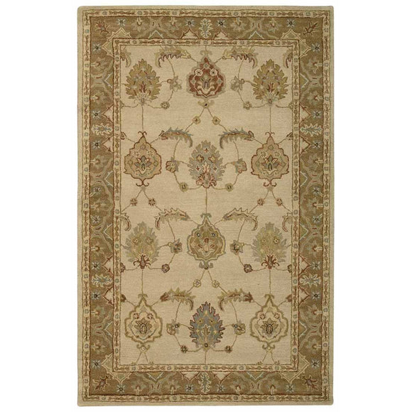 IH87 Ivory-Traditional-Area Rugs Weaver
