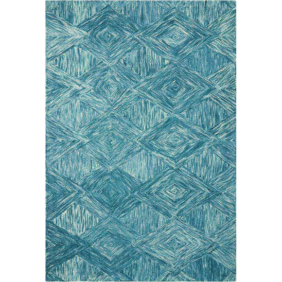 ITL01 Turquoise-Modern-Area Rugs Weaver