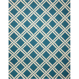 LIN04 Teal-Casual-Area Rugs Weaver