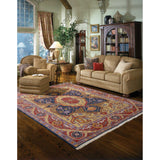 S163 Navy-Traditional-Area Rugs Weaver