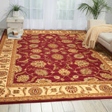 PAR09 Red-Traditional-Area Rugs Weaver
