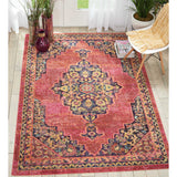 PST01 Pink-Traditional-Area Rugs Weaver
