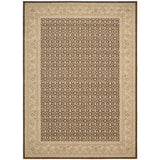 PE26 Brown-Traditional-Area Rugs Weaver