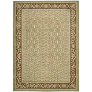 PE26 Green-Traditional-Area Rugs Weaver
