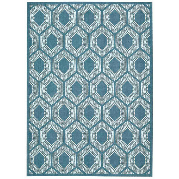 SND26 Turquoise-Outdoor-Area Rugs Weaver