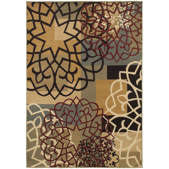 STN 6021B-Casual-Area Rugs Weaver