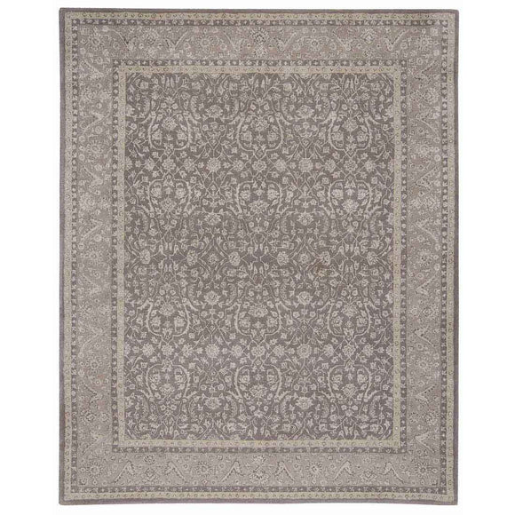 SYM04 Grey-Traditional-Area Rugs Weaver