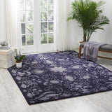 SYM11 Blue-Traditional-Area Rugs Weaver