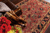 TA12 Red-Traditional-Area Rugs Weaver
