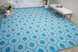 SND26 Turquoise-Outdoor-Area Rugs Weaver